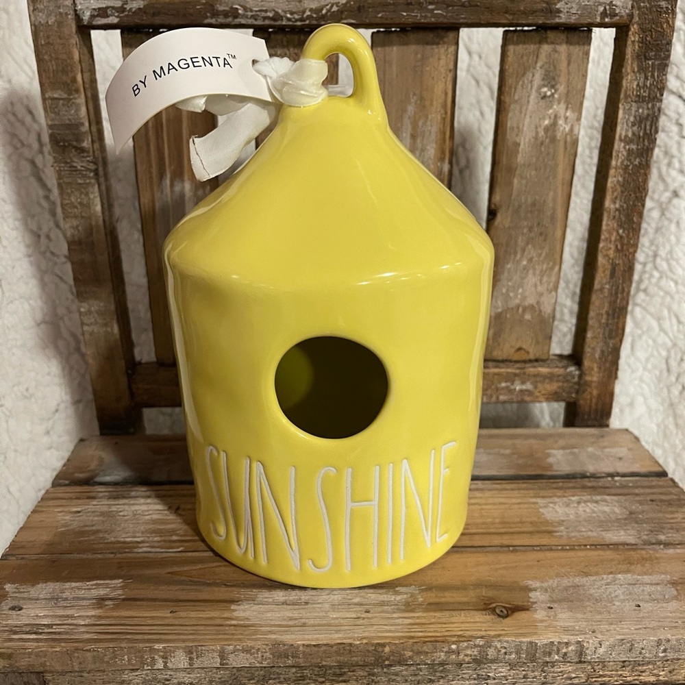 Rae Dunn SUNSHINE Birdhouse